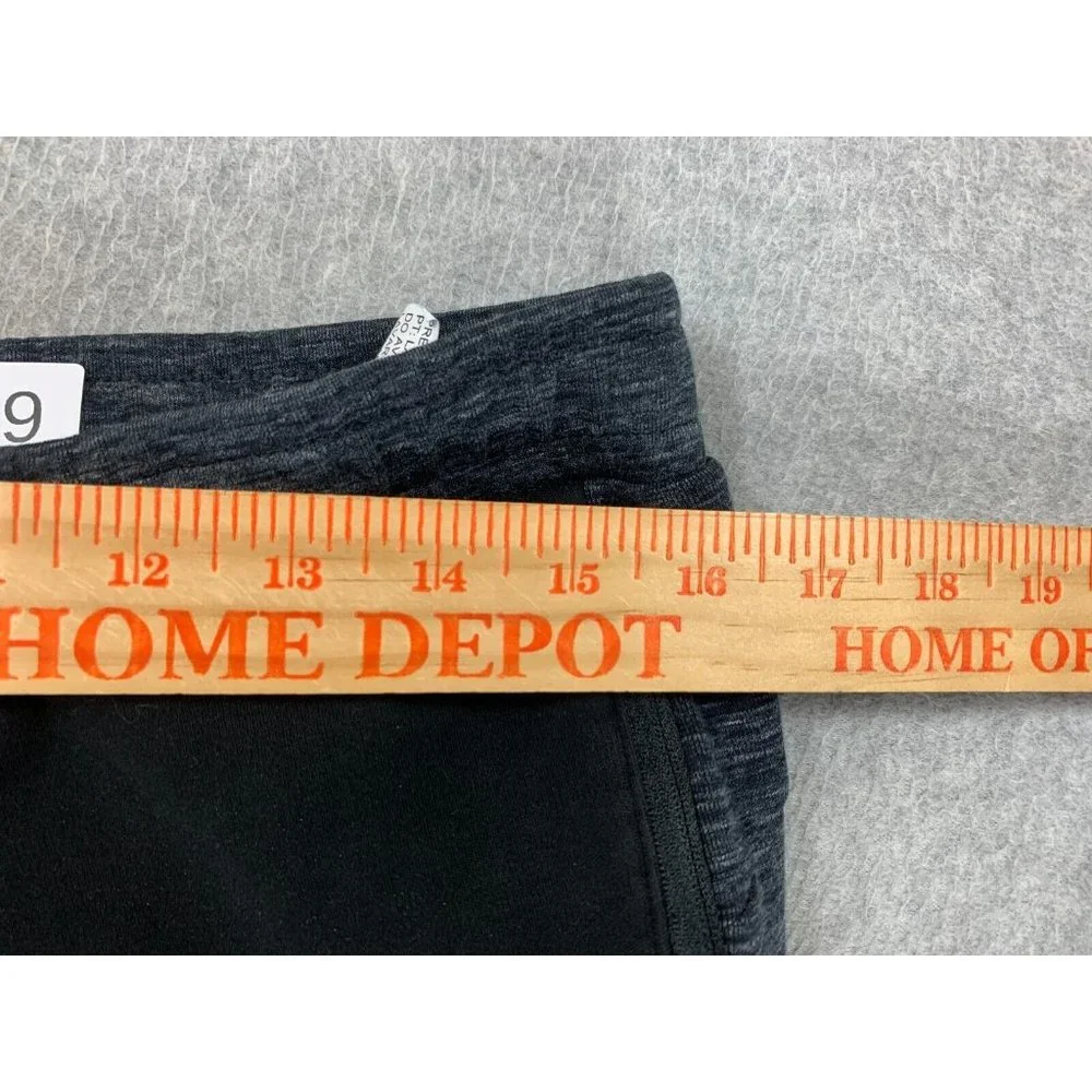 Puma Black & Gray Mens Jogger Sweatpants